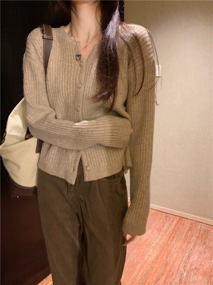 【outer】ニットカーデ　M28828