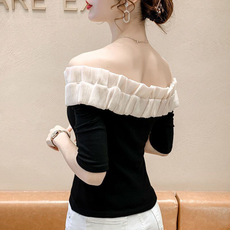 【tops】オフショルダーTシャツG20827