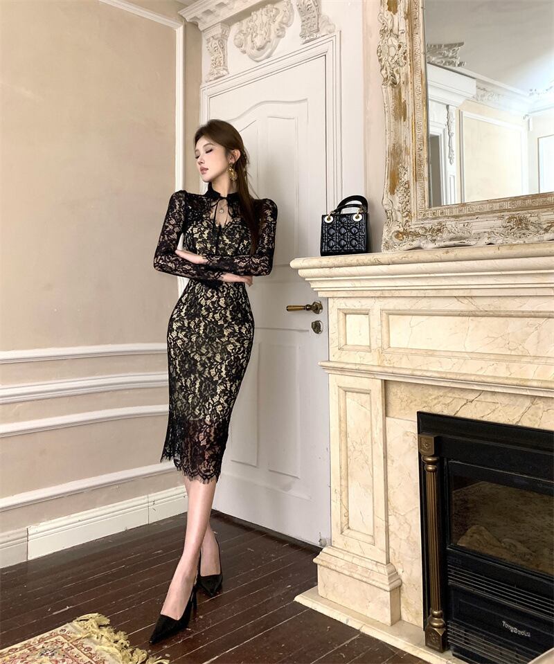 【dress】レースワンピース　M28512