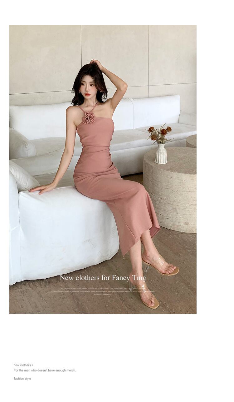 【dress】体型カバーキャミワンピース G21115