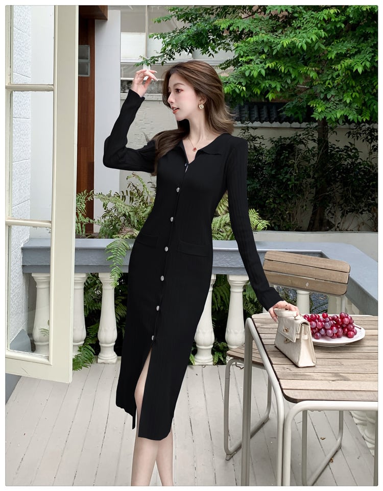 【dress】ニットワンピース　M25802