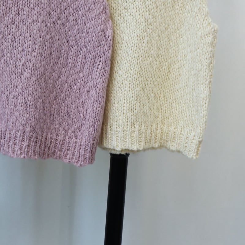 【tops】ニットキャミソール　M25506