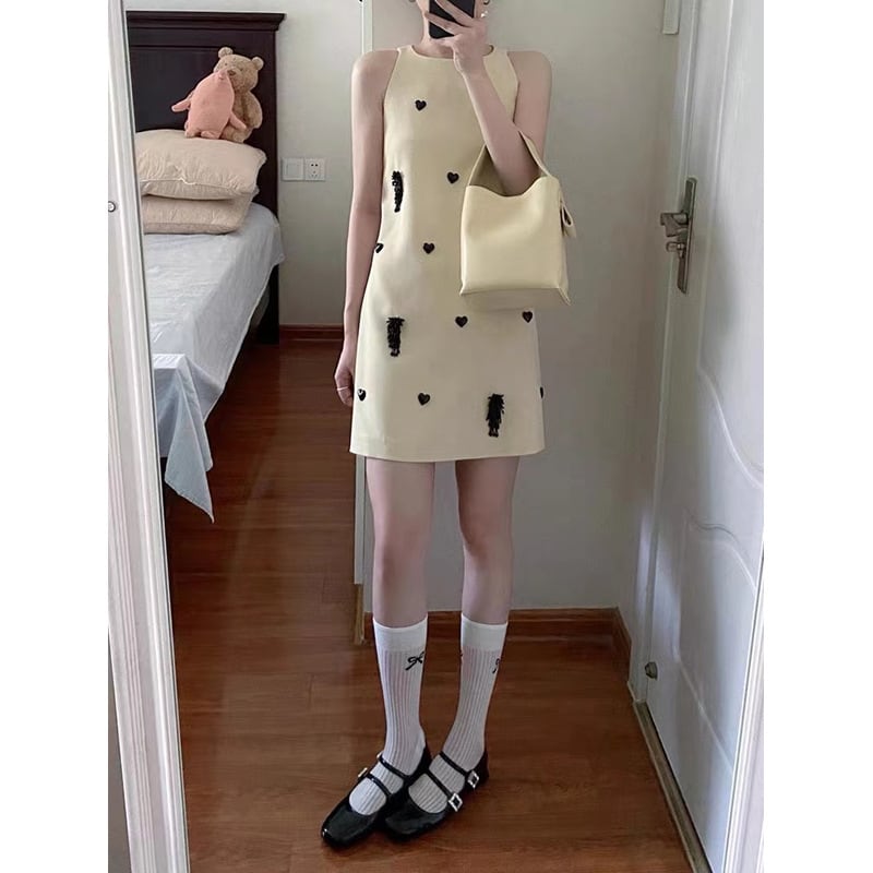 【dress】ノースリーブワンピース　M24325
