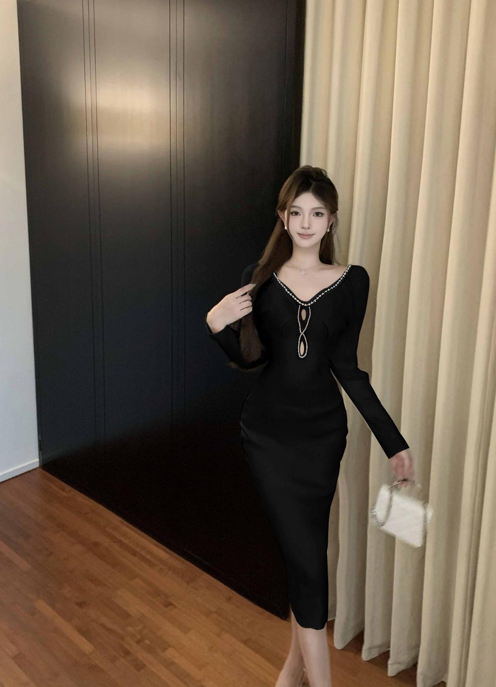 【dress】ニットワンピース　M27918