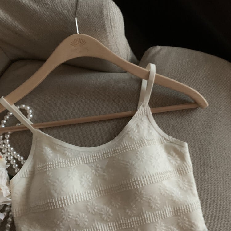 【tops】レースキャミソール　M24382
