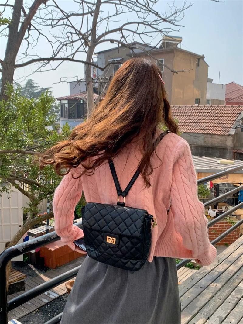 【outer】クルーネックニットカーデ　M26184