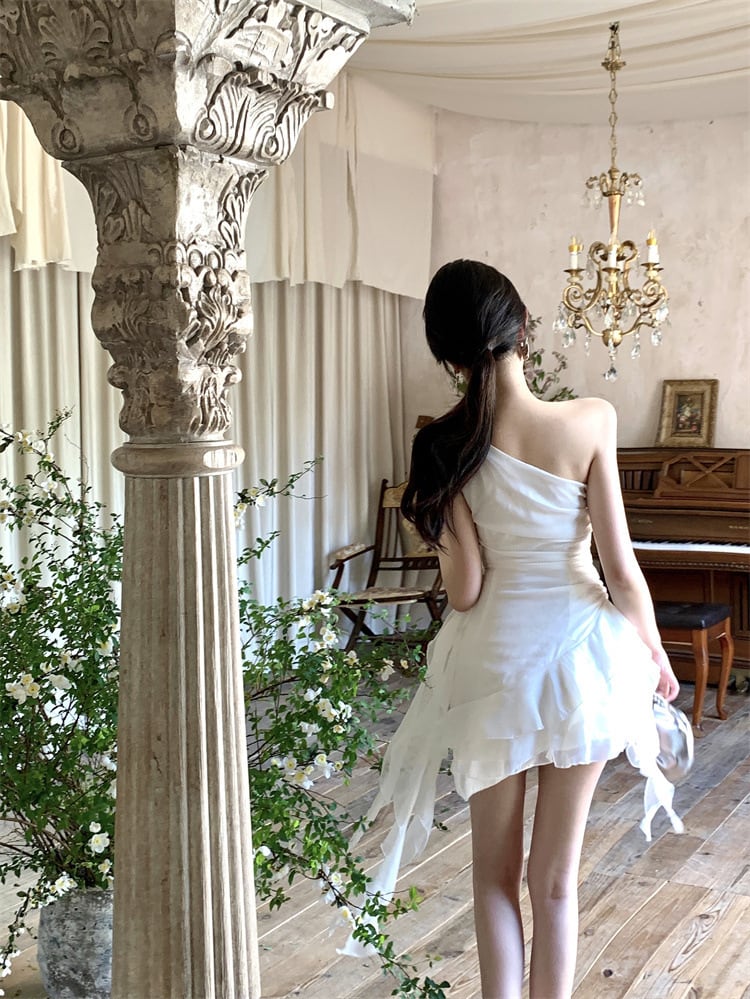 【dress】オフショルダーワンピース　M23897