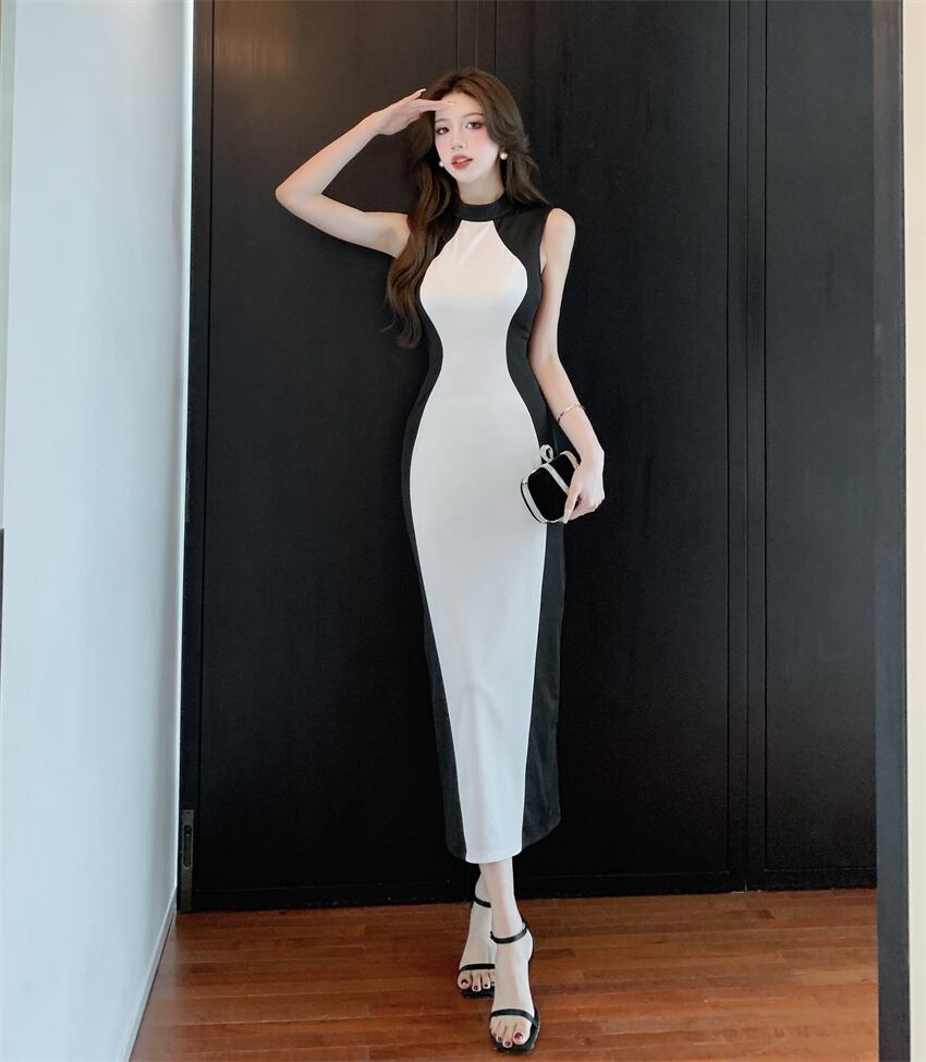 【dress】ファッション気質満点セクシー着痩せ肩見せタイトレディースワンピース G14460