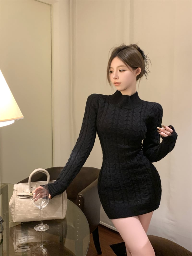 【dress】バックレスワンピース　M25657
