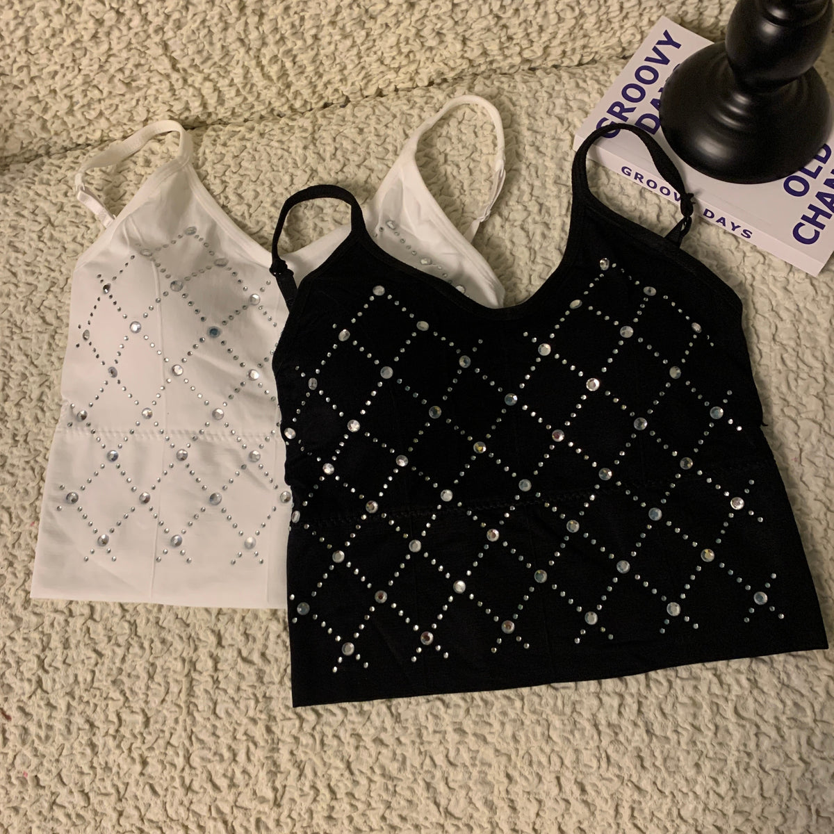 【tops】ビジューキャミソール　M24688