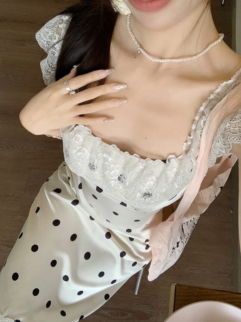 【dress】レースキャミワンピース G20425