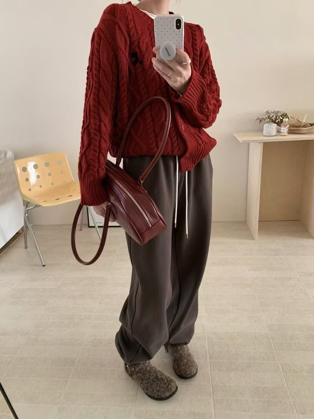 【outer】ニットカーデ　M28823