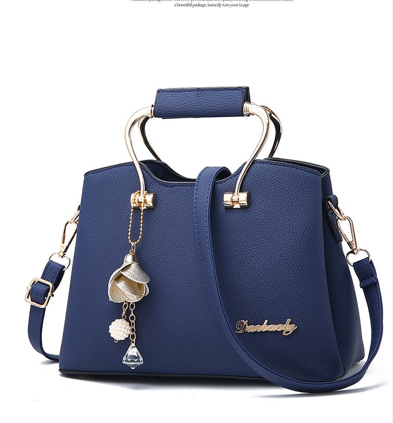 【小物】ファッション 韓国系シンプルPU無地斜め掛けハンドバッグ G1889
