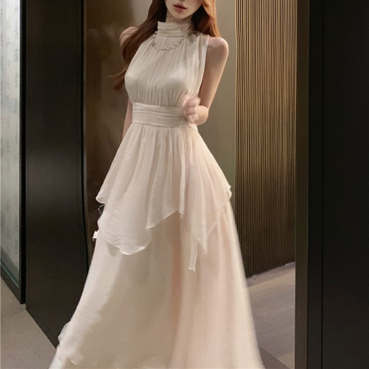 【dress】ノースリーブワンピース　M24304