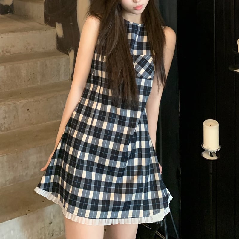 【dress】ノースリーブワンピース　M25153