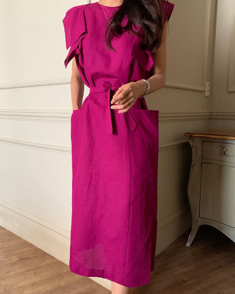 【dress】フリルワンピース　M24723