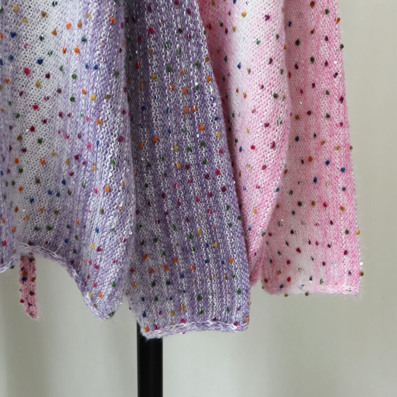 【tops】キラキラニットセーター　M27524
