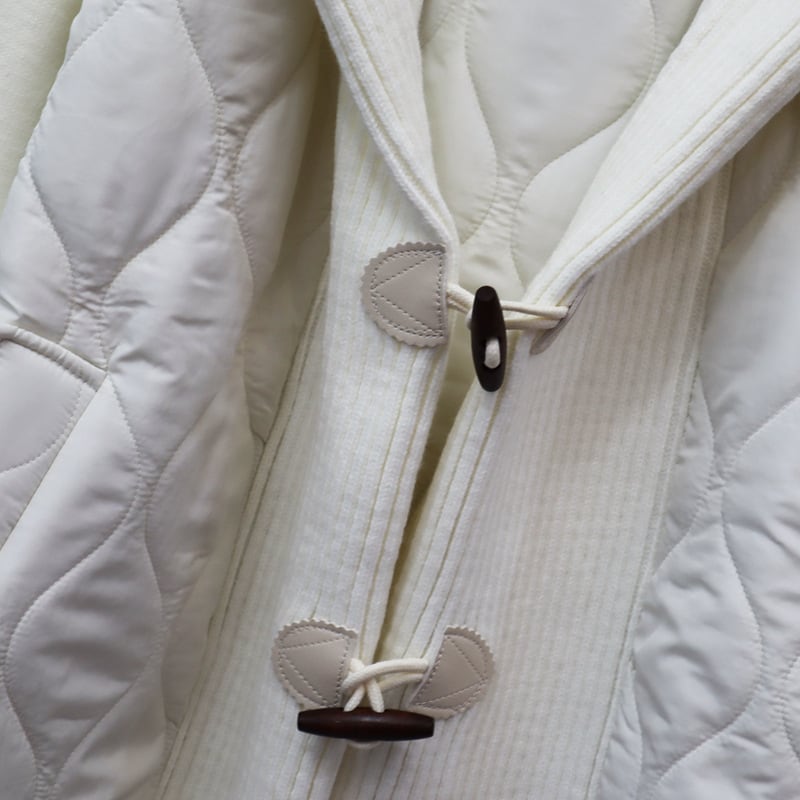 【outer】切り替えロング丈ニットカーデ　M27166