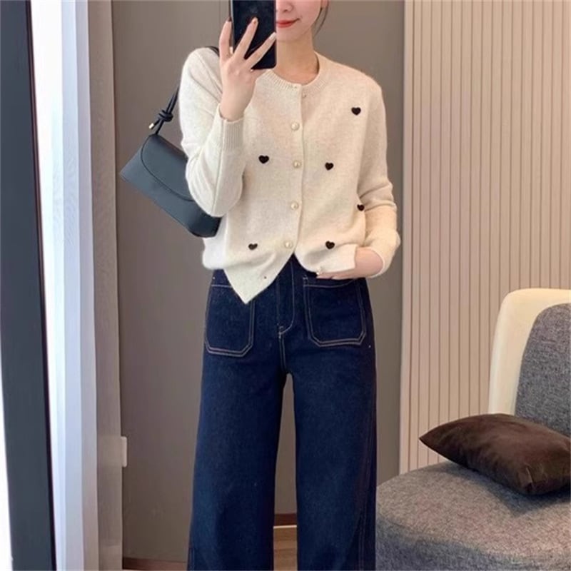 【outer】ニットカーデ　M25849
