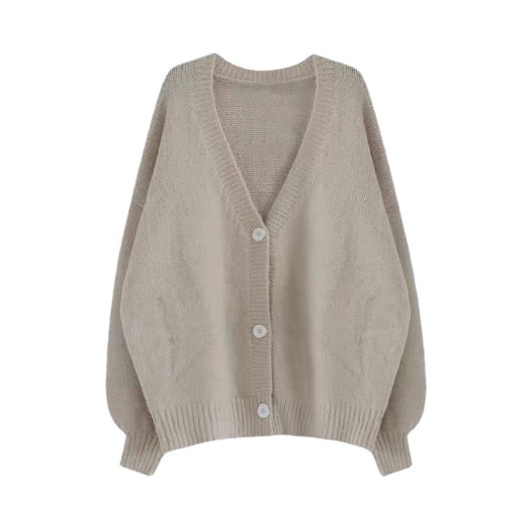 【outer】ニットカーデ　M25640