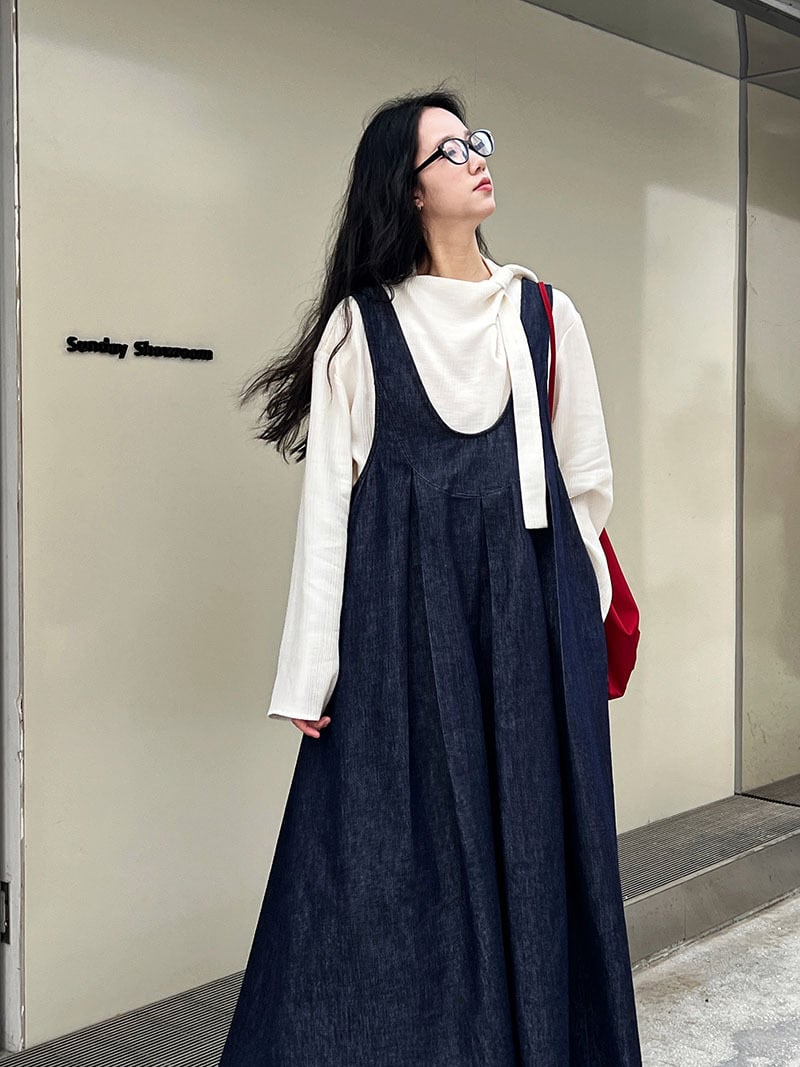 【dress】デニムワンピース　M29957