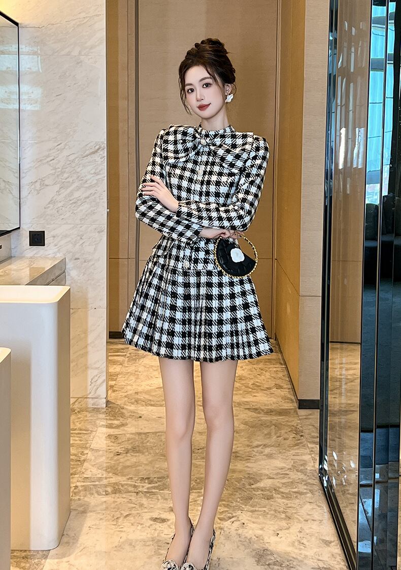 【dress】リボン付きデートワンピース　M28044