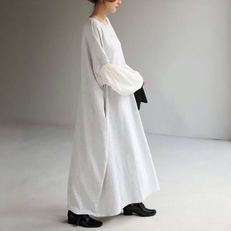 【dress】切り替えカジュアルワンピース　M29602