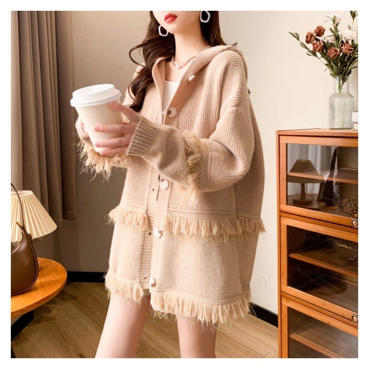【outer】ニットカーデ　M26028