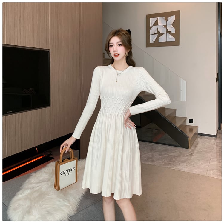 【dress】ニットワンピース　M18826