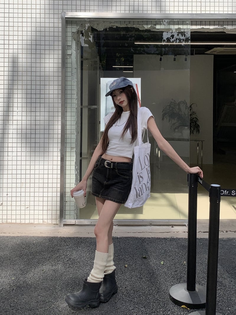 【bottoms】デニムスカートG20422