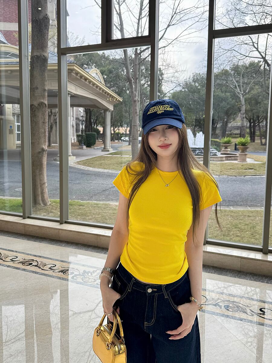 【tops】クルーネックTシャツ　M29799