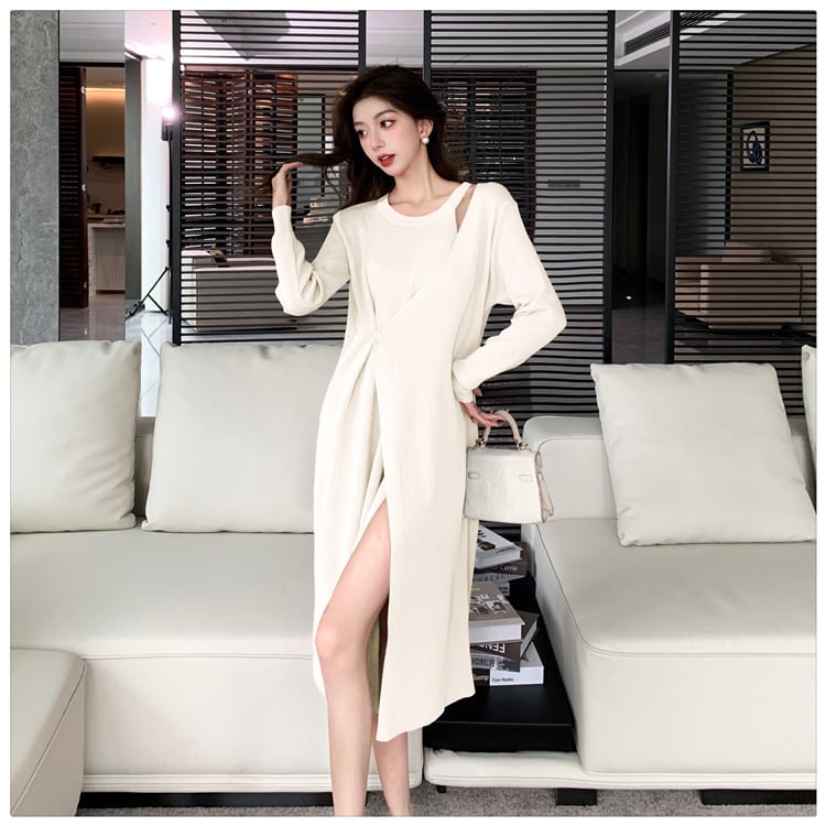【dress】ニットワンピース　M26054