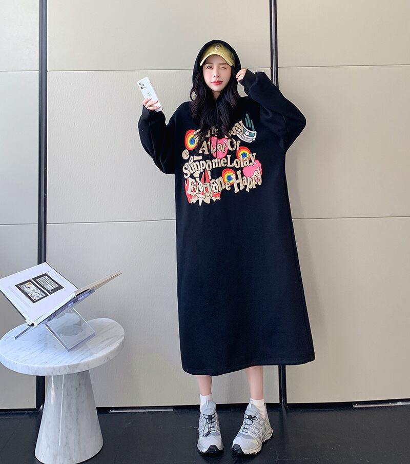 【dress】プリントカジュアルワンピース　M18584
