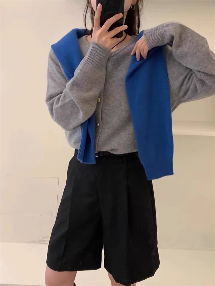 【outer】ニットカーデ　M25965