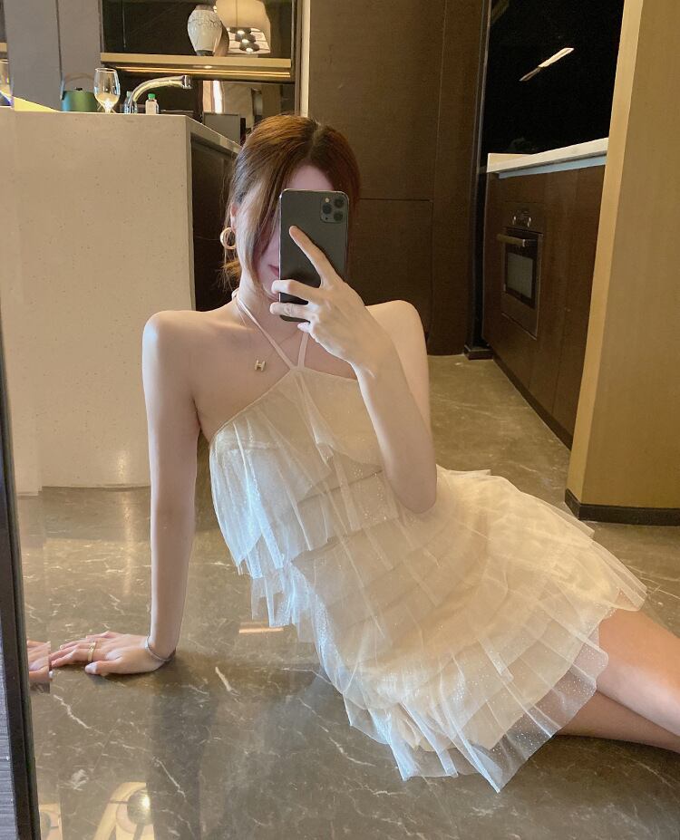 【dress】ホルターネックワンピース　M30152
