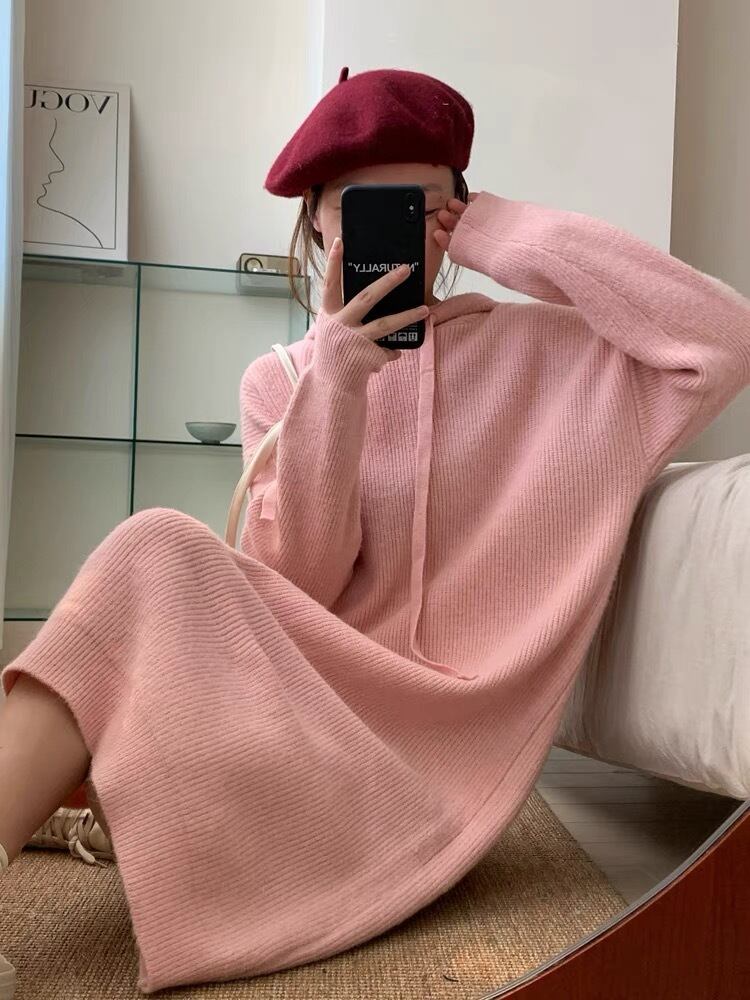 【dress】フード付きワンピース　M19128