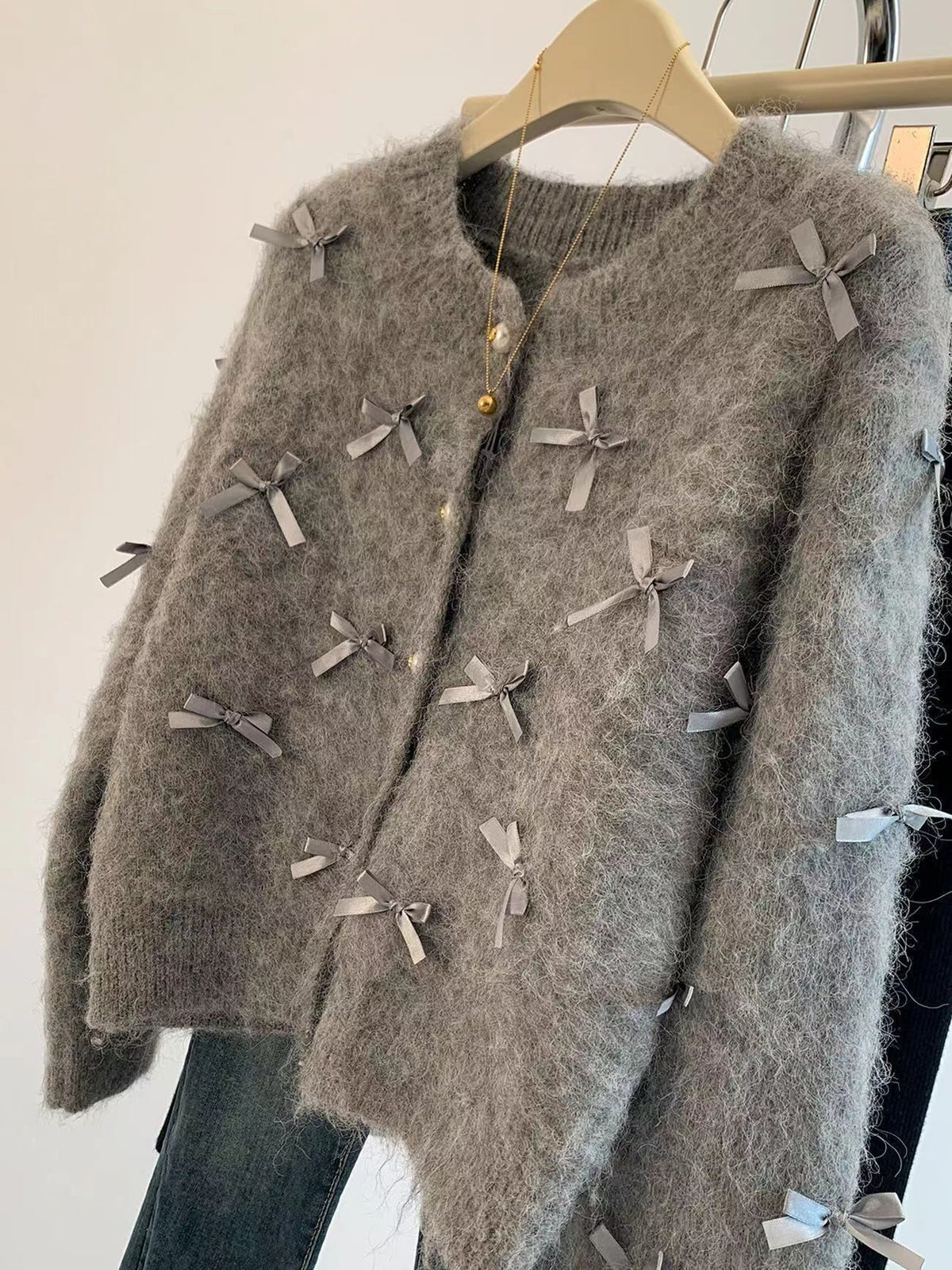 【outer】ニットカーデ　M29242