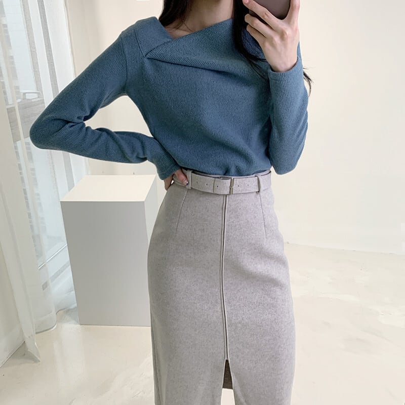 【tops】人気ニットトップス　M26661