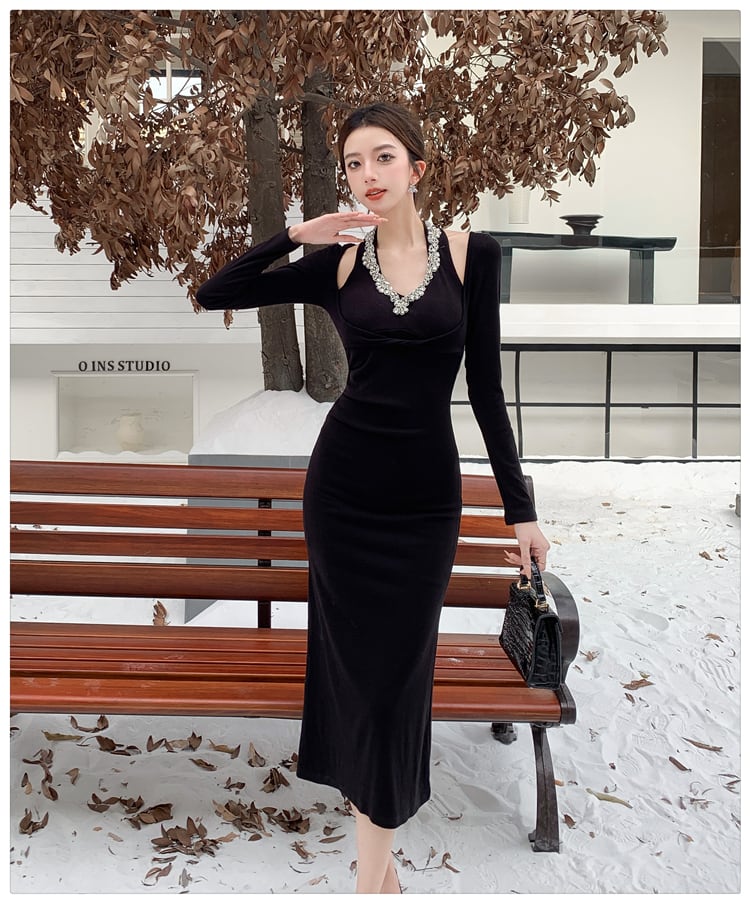 【dress】デートワンピース　M27809