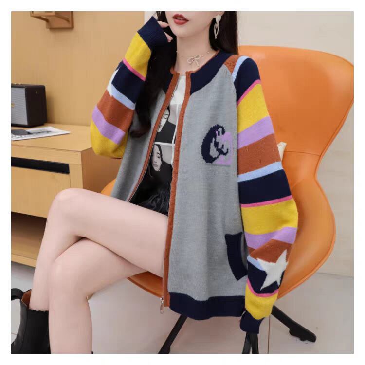 【outer】ドッキングニットアウター 　M29169
