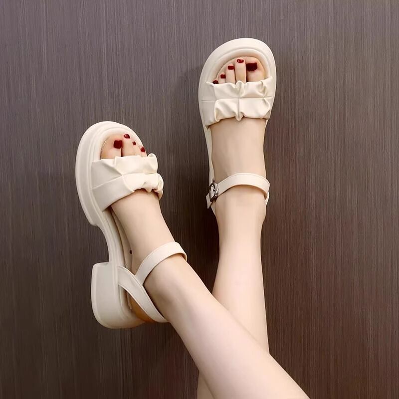 【Shoes】チャンキーヒールサンダル　M30233