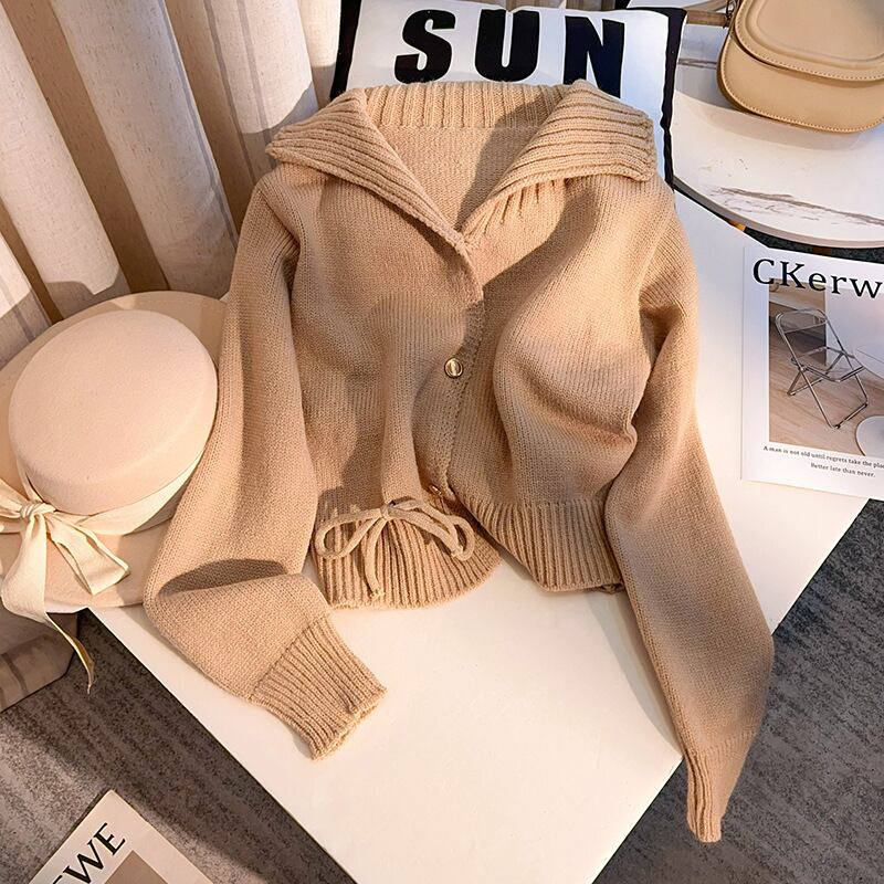 【outer】ニットカーデ　M28241