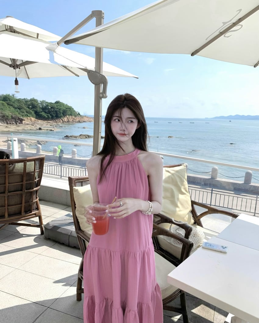 【dress】ノースリーブワンピース　M25189