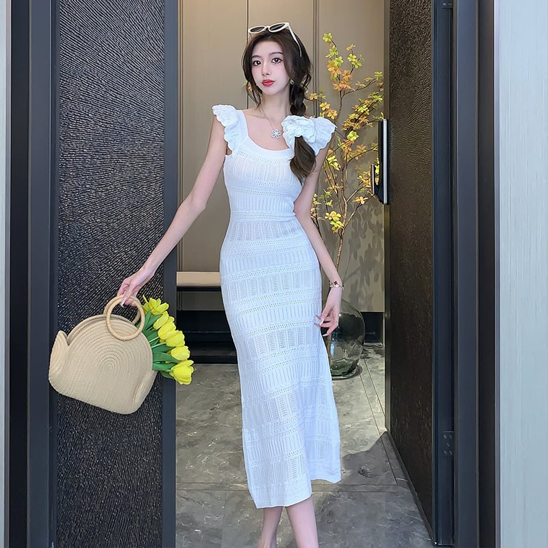 【dress】ニットワンピース　M24654