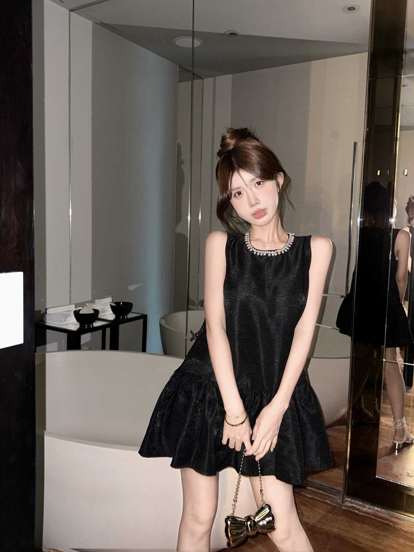 【dress】ノースリーブワンピース　M30143