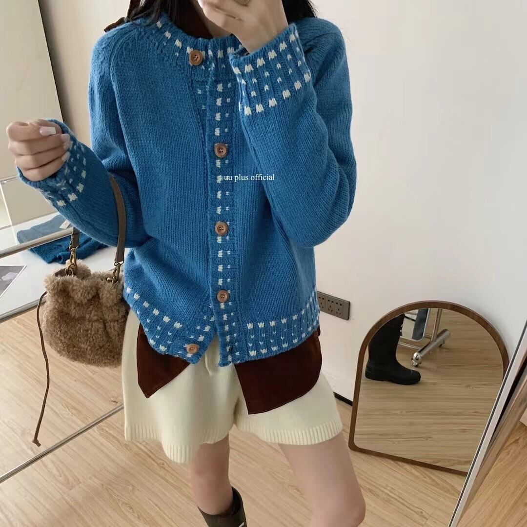 【outer】ニットカーデ　M27193