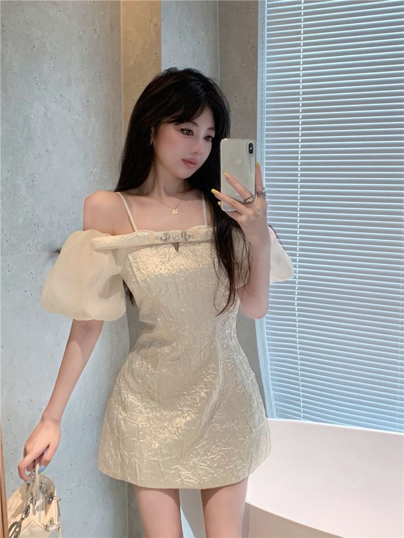 【dress】デートワンピース　M24386