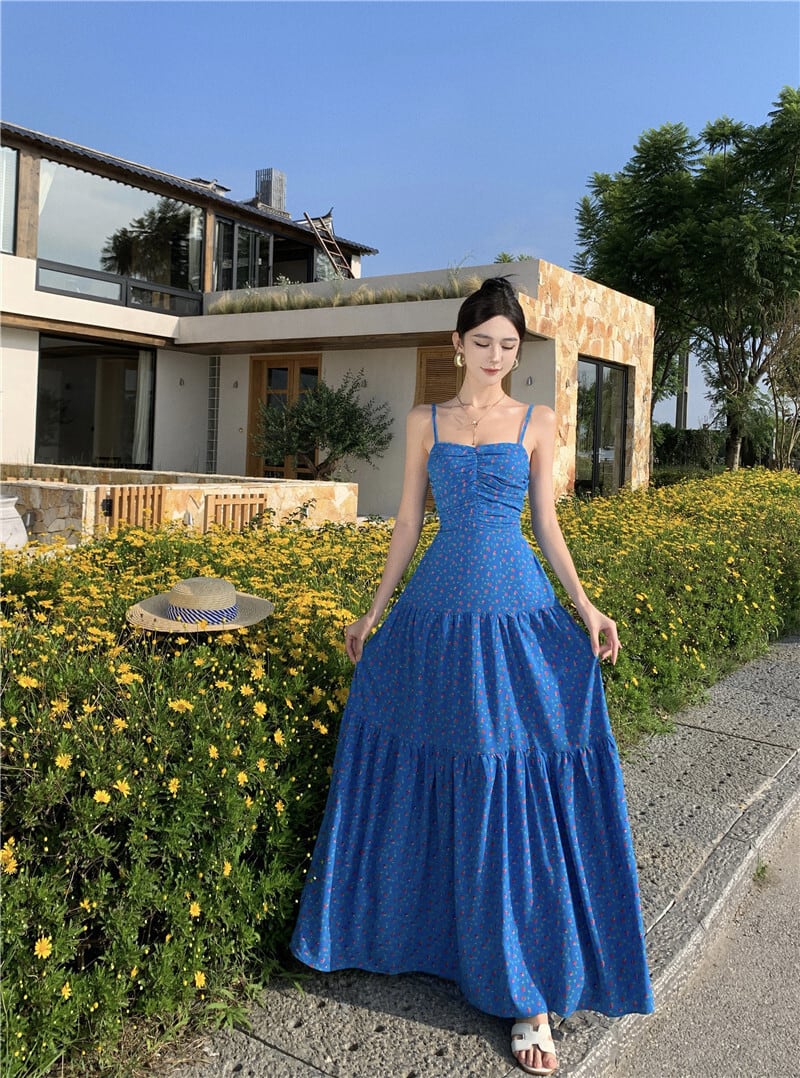 【dress】リボン付きキャミワンピース　M24924