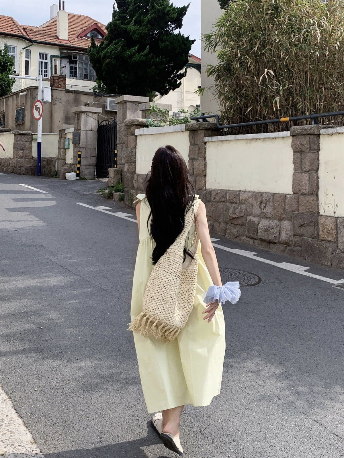 【dress】リボン付きワンピース　M24666