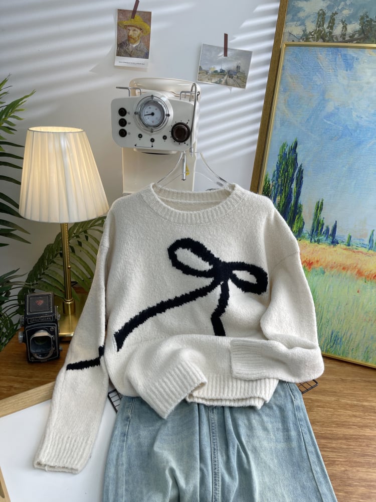 【tops】ニットセーター　M26256